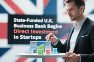 State-Funded U.K. Business Bank Begins Direct Investment In Startups - Professional coverage