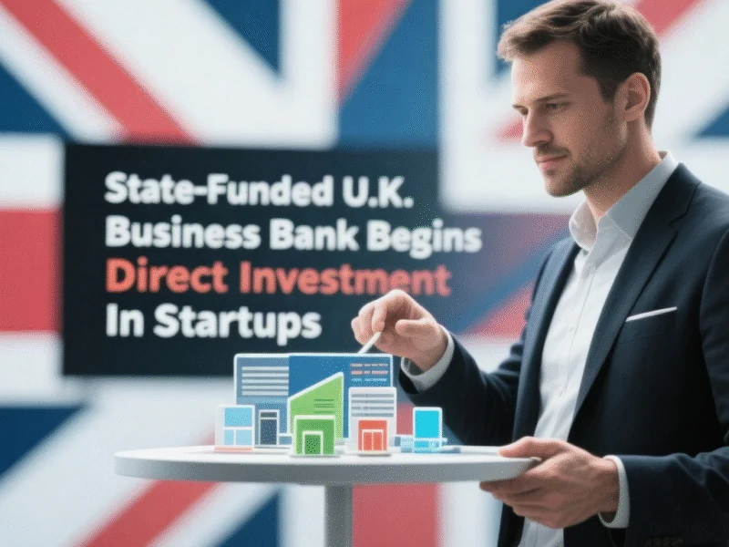 State-Funded U.K. Business Bank Begins Direct Investment In Startups - Professional coverage