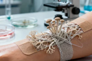 Fungal Bandages: Living Fungi Hydrogels Transform Wound Healing - Professional coverage