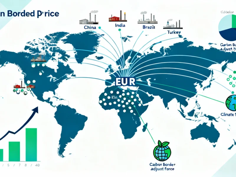 EU Accelerates Global Carbon Pricing Push as 2026 Border Levy Approaches