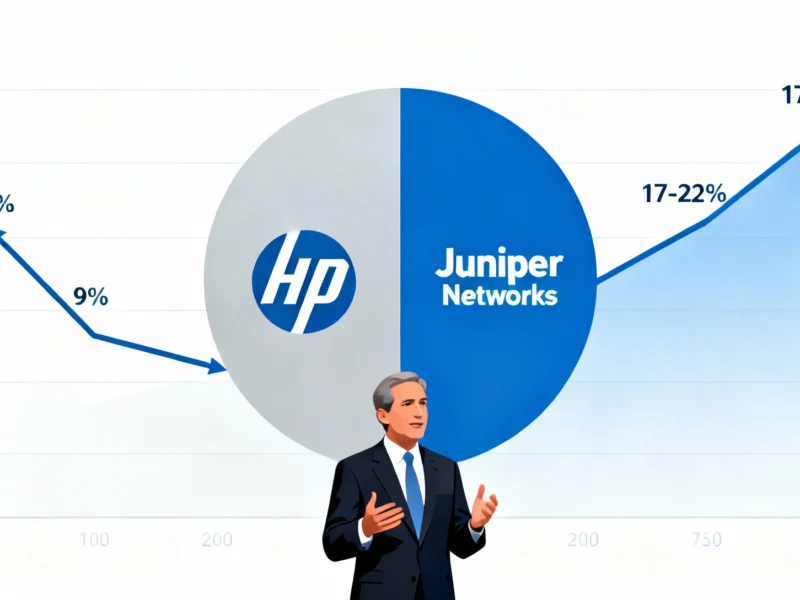 HPE Revises Revenue Forecast After Juniper Acquisition, Shares Drop 9% - Professional coverage