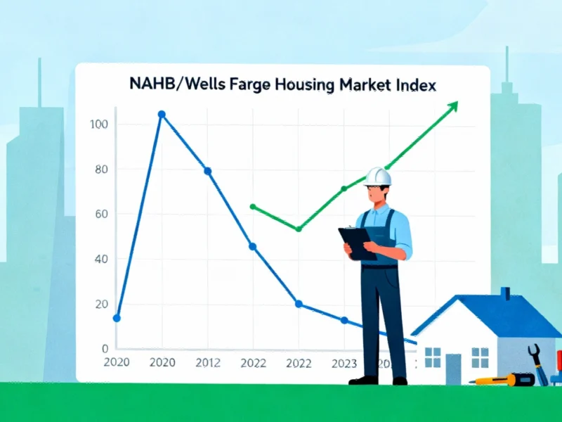 With Government Stats Paused, Homebuilder Survey Sends A Positive Economic Signal