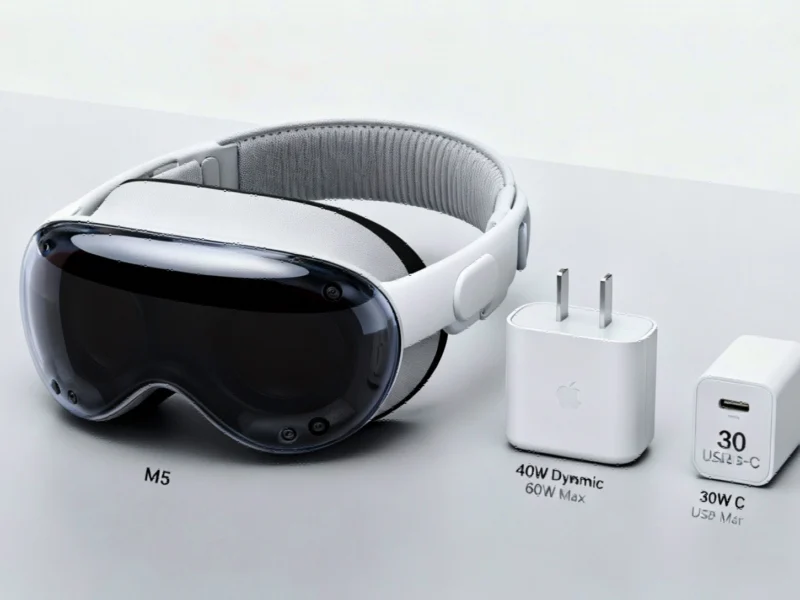 Apple’s M5 Vision Pro Retains 16GB Memory Configuration, Upgrades Power Delivery