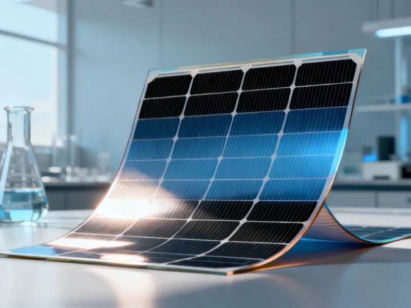 PEARL: Revolutionising solar energy with flexible perovskite solar cells - Professional coverage