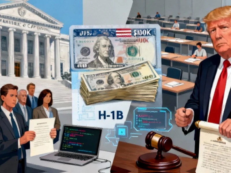 Legal Battle Erupts Over Presidential Visa Fee Authority and Business Impact - Professional coverage