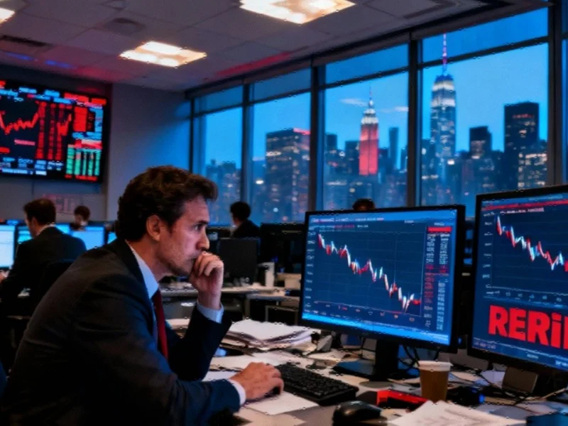 Market Jitters Intensify as Credit Concerns Rattle Wall Street’s Record Rally