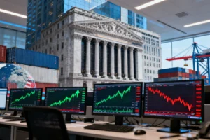 Wall Street Mixed Session: Bank Rally, Trade Tensions, and Economic Signals - Professional coverage
