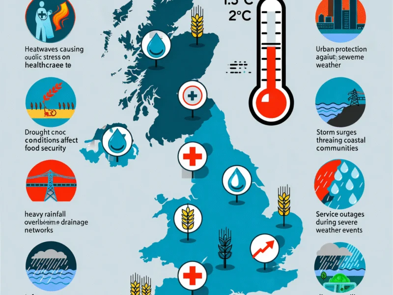 UK Climate Advisers Warn Nation Must Prepare for 2°C Warming by 2050