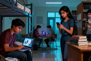 Economic Stress Fuels Unethical Online Behavior Among Indian College Students - Professional coverage