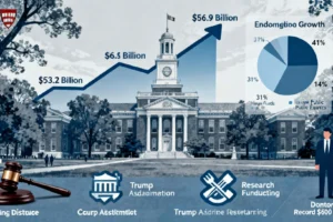 Harvard's Endowment Hits Record $56.9 Billion Amid Political Tensions - Professional coverage