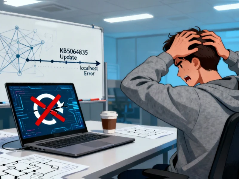 Windows 11 October Update Disrupts Localhost Connectivity for Developers