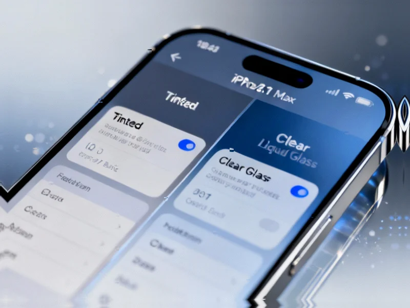 Apple's iOS 26.1 Liquid Glass Tint Shows Minimal Battery Imp - Battery Expectations vs Reality Apple's latest iOS 26
